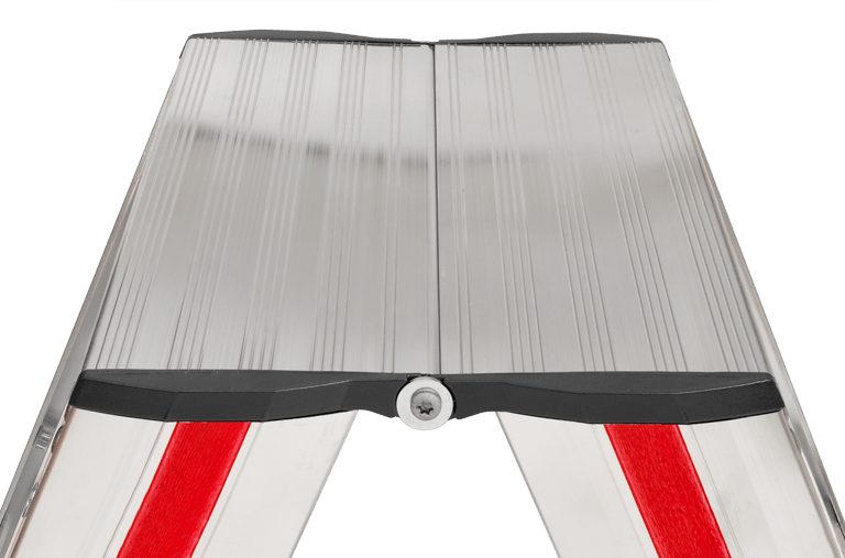 Hymer Stufenstehleiter 6024, beidseitig begehbar - Topleiter