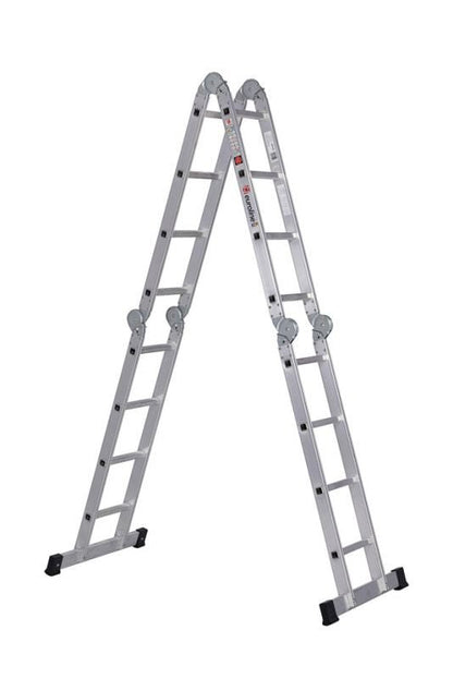 euroline PREMIUM line Alu - Vario - Klappleiter mit Standverbreiterung 31631 - Topleiter