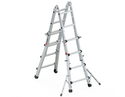 euroline PREMIUM line Alu - Vario - Klappleiter mit Standverbreiterung 31631 - Topleiter