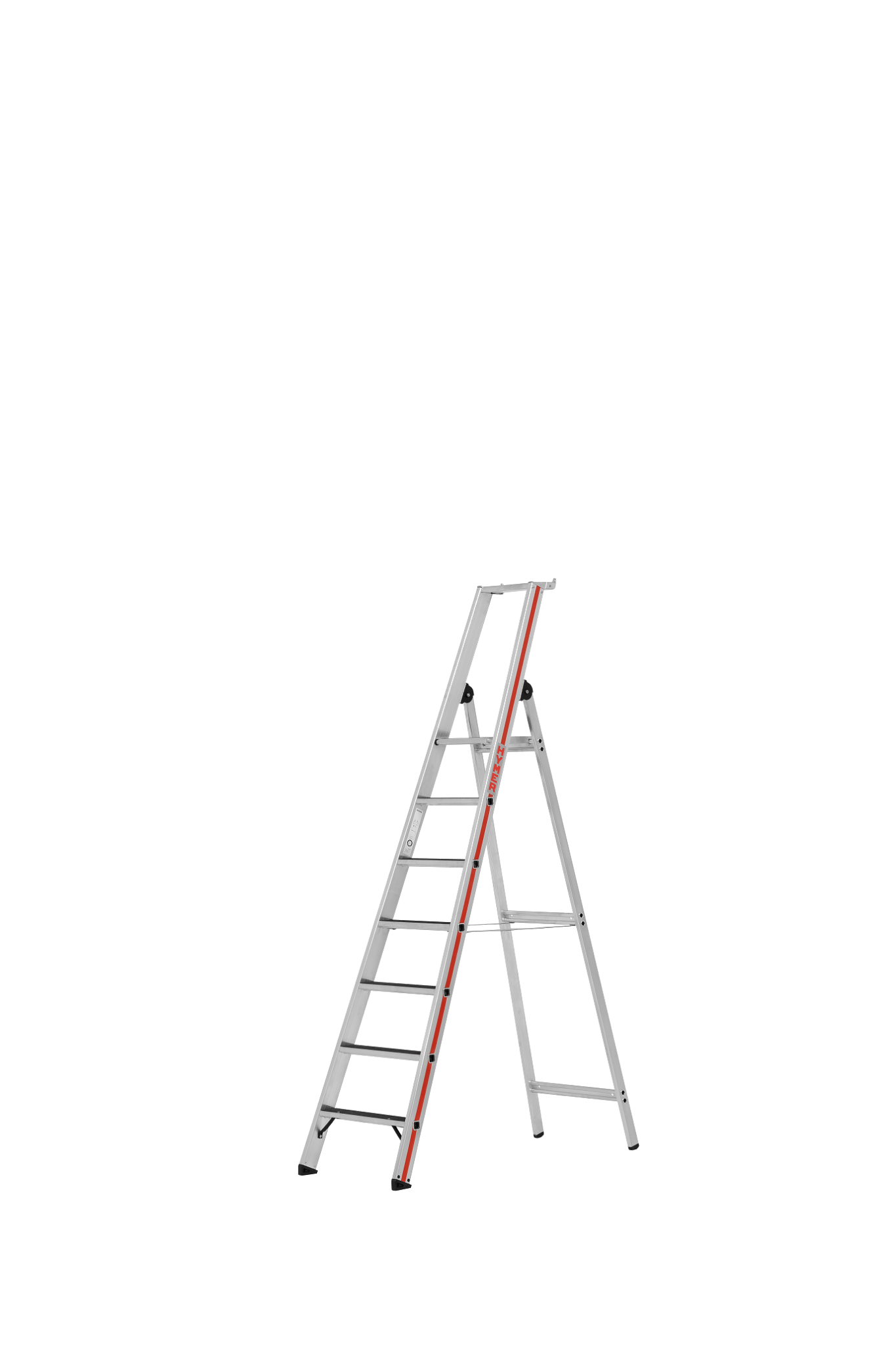 Stufenstehleiter 8626 R13 mit Plattform, einseitig begehbar - Topleiter